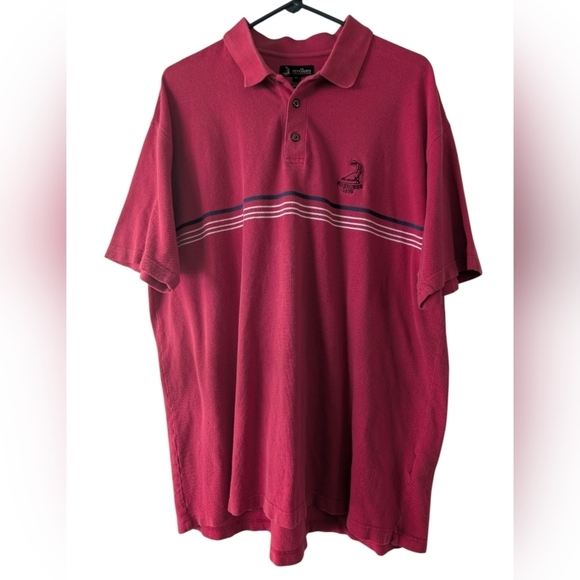 Putterboy Other - The Putterboy "Pinehurst" Vintage Red Men's Polo Shirt XL